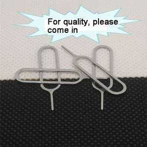 Chất lượng cao thép không gỉ tùy chỉnh Sim thẻ pin Sim Opener công cụ cho tất cả các điện thoại thông minh Điện thoại di động hiệu quả Sim Thẻ ejector Pin - Product Image 4