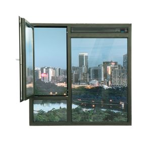 <span class=keywords><strong>Prix</strong></span> de gros Économe en énergie Glaçure trempée Fenêtres à battant en alliage d'aluminium à rupture thermique 70 Balançoire pour hôtels <span class=keywords><strong>Maison</strong></span> <span class=keywords><strong>passive</strong></span> - Product Image 4