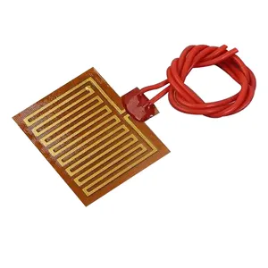 12v 10watt Heating Film 48v Flexible Electric Foil Kapton Polyimide Heater Heating Element