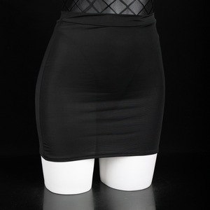 Body sexy en maille transparente à col licou, style moulant, lingerie de club 8073 - Product Image 2