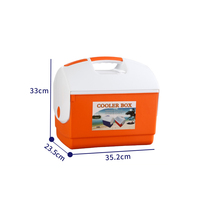 Glacière portable moderne 10L/20L en orange Nouvelle tendance pour les médicaments à insuline et le stockage des aliments pour le camping