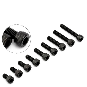 Vis de fixation à tête hexagonale en acier inoxydable doré haute résistance pour roues de skateboard - Product Image 1