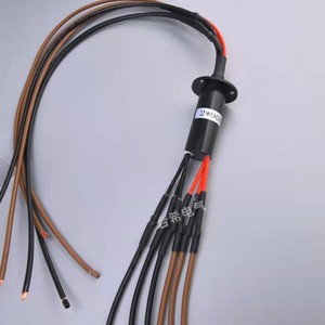 แหวนสลิปริงแบบนำไฟฟ้าชนิด Cap ของผู้ผลิต 2x90A กระแสสูง สำหรับไฟเวที - Product Image 2