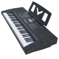 Aiersi Brand 61 Keys Digital Piano Keyboard Musical Instruments With MAC Jack LCD Display Portable Electronic Organ for Church