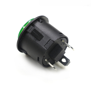 16 Mét Push Button Chuyển 5Pins Vòng Loại Bạc Liên Hệ Momentary & Tự Khóa 1NO1NC 5V 12V 24V 220V Thiết Lập Lại Với Đèn Led - Product Image 3