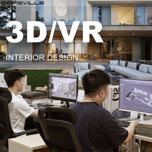 Gainsville đồ nội thất thiết kế phòng ngủ giường bọc đôi tối giản vải giường nữ hoàng kích thước giường khung hiện đại - Product Image 4