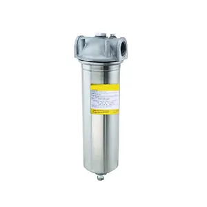 5 Micron 10 20 30 40 Inch Pp Filter Cartridge Water Filter Housing Stainless Steel Sanitary Precision Filter Housing