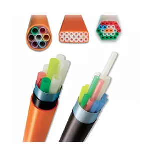 HDPE Tube Bundle Fiber Optic Duct Communication Cable Air Blown Microduct