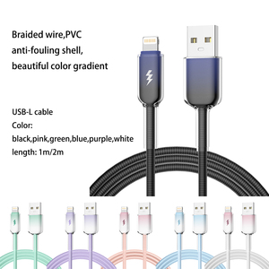 60W/30W ricarica rapida Premium C-C/L, USB-C/L Nylon intrecciato e nucleo in rame puro (1m/2m) per iPhone/smartphone/tablet - Product Image 4