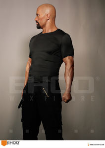 할리우드 연예인 근육 남자 실물 크기 왁스 피규어 판매 - Product Image 5