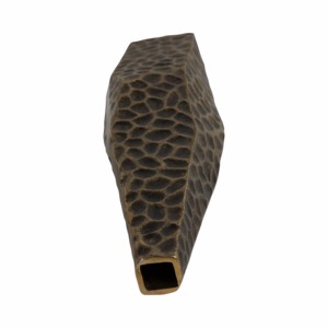 Vaso Decorativo in Metallo Asimmetrico, Vaso Moderno Scultoreo per Fiori, per Soggiorno, Ufficio, Decorazione da Tavolo - Product Image 6