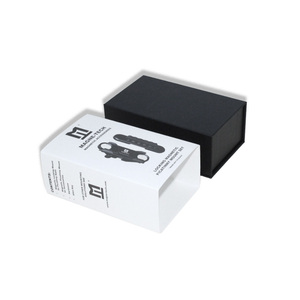 Eco Recyclable Magnetic Luxury Custom Logo Embossed Rigid Packaging Boxes for Clothes Shoes Wigs Hair Wedding Small Business - Product Image 3