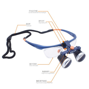 Vente directe d'usine Loupes dentaires de haute qualité Loupe montée sur la tête Coin Phare <span class=keywords><strong>oral</strong></span> Dentiste Chirurgie Médicale - Product Image 2