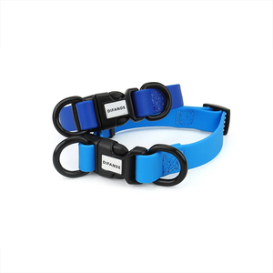 PVC wasserdichtes Hunde halsband Weiche verstellbare Haustier halskette für kleine, mittlere und große Hunde und Katzen - Product Image 6
