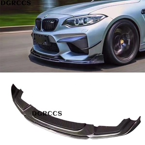 Kit d'accessoires pour lèvre avant en fibre de carbone style BP DGRCCS M2 F87 2015-2023 Coupe avec installation facile - Product Image 1