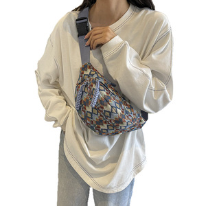 Borsa a tracolla in PVC con tracolla larga, marsupio casual, nuova borsa a tracolla trendy 2025, borsa a spalla singola da <span class=keywords><strong>donna</strong></span>, marsupio fresco e chic in stile coreano - Product Image 4