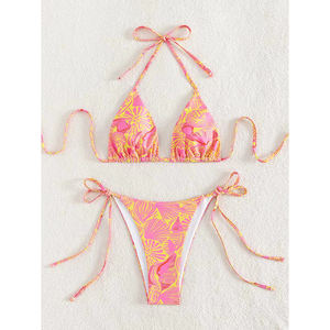 Toptan 50 adedi High-end mayo üreticisi Custom Made kadınlar <span class=keywords><strong>Bikini</strong></span> Oem hizmet kadın giyim yetişkin mikro <span class=keywords><strong>Bikini</strong></span> - Product Image 5
