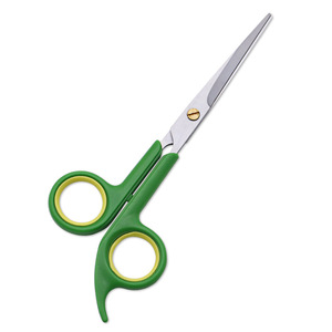 กรรไกรตัดผมบาง ใบมีดคมเคลือบไทเทเนียม ด้ามจับขนาดกลาง สำหรับตัดผมและตัดหน้าม้า - Product Image 2