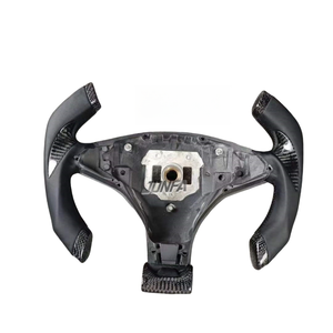 Nâng cao của bạn lái xe kinh nghiệm cạnh tranh đua sợi carbon chỉ đạo Wheel da chất liệu cho Tesla 3/mô hình y/mô hình S - Product Image 1