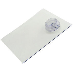 Puerta Corredera para Autocaravana con Panel Deslizante y Botón de Apertura y Cierre 239061, Material de PVC Ligero y Flexible - Product Image 1