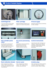 <span class=keywords><strong>Collecteur</strong></span> de poussière laser à faible entretien, garantie de satisfaction, pour la production d'aliments pour animaux - Product Image 5
