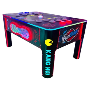 Jeu d'arcade à monnayeur avec lumières LED de luxe, jeu de claquettes amusant Naughty Beans, défi de vitesse pour enfants et récompense par tickets - Product Image 5