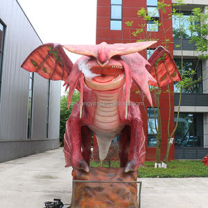 متنزه ترفيهية معرض الحدث التجاري عرض كبير التنين الغربي تحلق التنين نموذج النحت الديناميكي المتحركة - Product Image 2