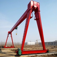 Grue portique électrique transfrontalière dédiée aux stands de fleurs ; Grues sur rail intérieures/extérieures de 5/10 tonnes avec commande au sol et à distance