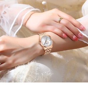 CURREN 9096 Women Watch Top Brand Luxury Casual Lady Girl Wristwatch Elegant Stainless Steel Bracelet Waterproof Female <b>Clock</b> - Product Image 5