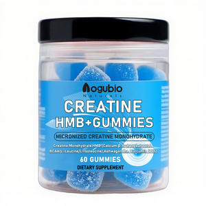 Bonbons à la créatine monohydrate de marque privée OEM avec HMB BCAA Ashwagandha et 95% bonbons à la créatine pré-entraînement à la curcumine - Product Image 1
