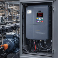 Variateur de fréquence AC VFD 220V/380V 0,75KW-810KW 0-600Hz, contrôleur de vitesse, convertisseur de phase monophasé vers triphasé pour moteur