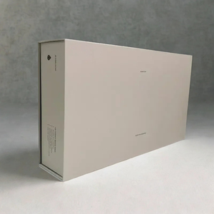 High End <b>Magnetic</b> Flip Top Gift <b>Box</b> with Embossing and Recyclable Design for Luxury Cosmetic Apparel Watch Packaging - Product Image 3