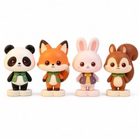 Fabrication OEM ODM sur mesure de figurines d'animaux, statue d'animal en plastique de haute qualité, souvenir, cadeaux promotionnels