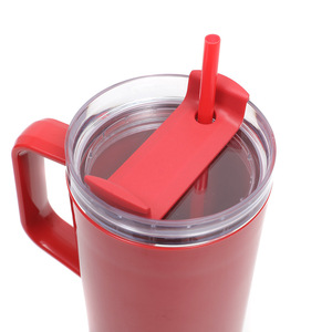 40oz 26oz 15oz sublimatable jalea transparente color Arco Iris <span class=keywords><strong>taza</strong></span> de café de plástico encantador flaco recto tazas de camping con asa - Product Image 5