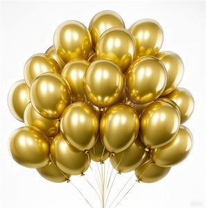 Venta al por mayor, globos de fiesta de 12 pulgadas, cromo metálico, colores sólidos, globos de látex, suministros para fiestas y vacaciones - Product Image 2