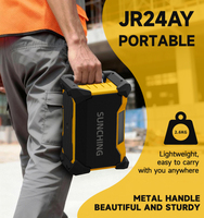 Haut-parleur portable de chantier OEM ODM 40W avec radio BT, étanche IP65, FM et USB-C