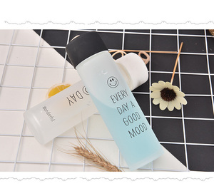 Bottiglia d'Acqua in Vetro Personalizzabile a Prezzo Conveniente, Senza BPA, Riutilizzabile, <span class=keywords><strong>400</strong></span> <span class=keywords><strong>ML</strong></span>, in Vetro Borosilicato - Product Image 4