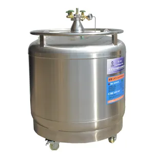 500L dọc Nitơ lỏng Tank thép không gỉ LN2 dewar