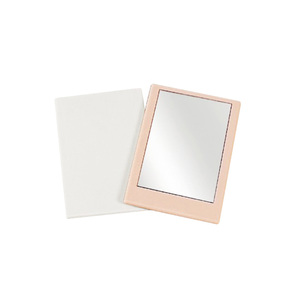 Mini Hand <b>Mirror</b> With Custom Logo Single Sided <b>Pocket</b> Size For Quick Makeup Check And Gifts - Product Image 1