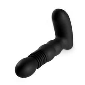 Plug Anal 9 patrones <span class=keywords><strong>vibrador</strong></span> masajeador de próstata para hombres silicona y Matel Anal Butt Plug Anillo <span class=keywords><strong>Vibrador</strong></span> - Product Image 3