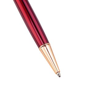 Stylo bille DIY rechargeable en métal vide avec paillettes de sable liquide et feuilles d'or, personnalisable avec logos imprimés, idéal pour cadeau d'enfant - Product Image 2