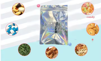 Emballage personnalisé et impression du logo Petit sac scellé à trois côtés anti-odeur Sachets Paquet d'échantillons de shampoing et de savon cosmétique