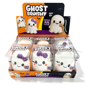 USA Warehouse Halloween Themed Adorable <strong>Spooky</strong> Ghost Squishy Collection Squeezable Halloween Fidgets - Product Image 6