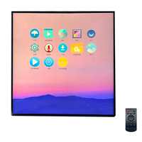 Écran LCD carré éducatif avec écran tactile, rétroéclairage LED, haute luminosité pour terminaux interactifs