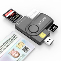 Nouveau Support de réveil à distance, lecteur de cartes intelligent, reconnaissance d'empreintes digitales, dents bleues