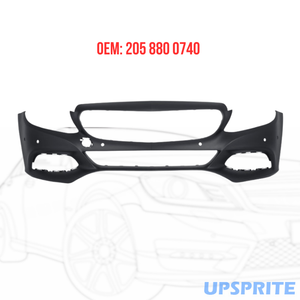 Phía trước bội thu cơ thể nhựa Kit cho Mercedes C Class <span class=keywords><strong>AMG</strong></span> W205 2013-2018 - Product Image 5