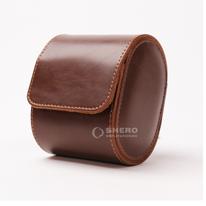 Shero joyero de cuero Pu al por mayor joyero de terciopelo cajas de reloj estuches logotipo personalizado - Product Image 3