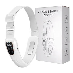 Masajeador Facial Eléctrico Vibratorio <span class=keywords><strong>para</strong></span> <span class=keywords><strong>Reducir</strong></span> la Papada, Levantar y Adelgazar el Rostro en Forma de V, Recargable por USB - Product Image 1