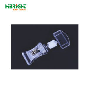 Soporte de plástico Pop Soporte de plástico para precios de carteles Clip de plástico transparente Pop para promoción de supermercado - Product Image 6