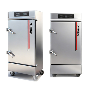 Armoire de cuisson vapeur commerciale intelligente à onduleur 12 kW, économie d'énergie, 12 plateaux, en acier inoxydable, pour hôtels et cantines - Product Image 1